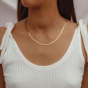 Hey Harper Nassau Gold Necklace
